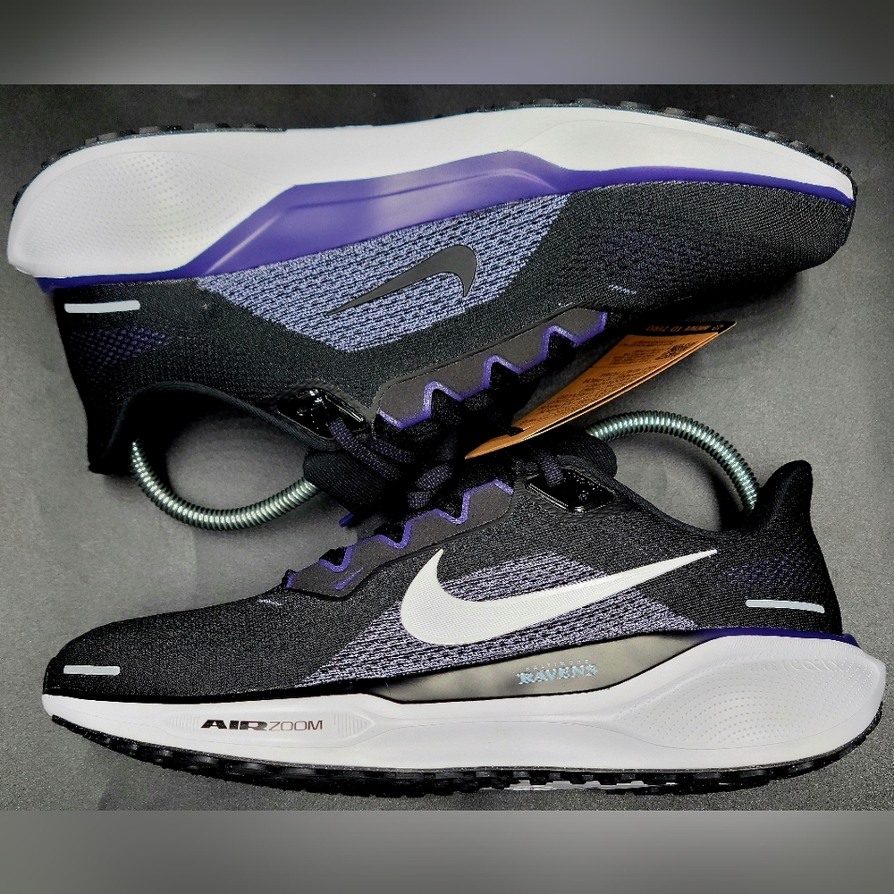 Nike NFL x Baltimore Ravens Pegasus 41 Running Shoes Sz 10.5 Men NIB